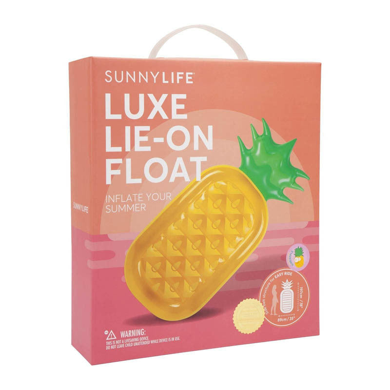 Sunnylife Luxe Lie-On Float Pineapple