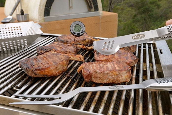 Man Law Digital Meat Thermometer with Alarm