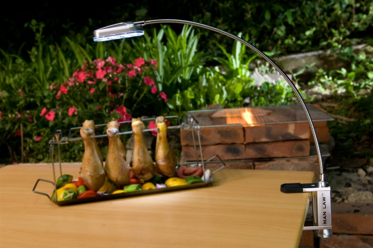 Man Law BBQ LED Light