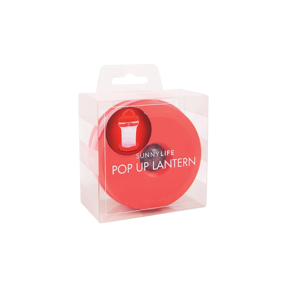 Sunnylife Pop Up Lantern - Coral Pink