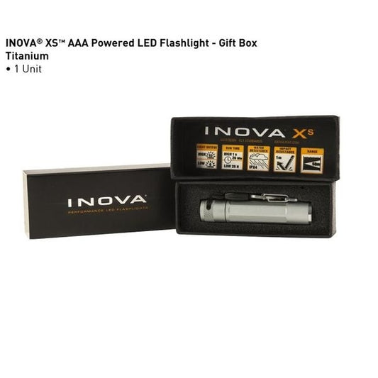 Inova XS Titanium Body LED Torch - 53 Lumens