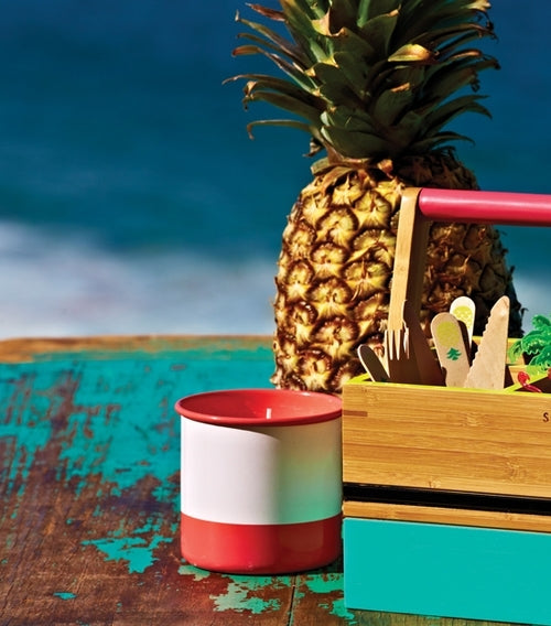 Sunnylife Citronella Candle - Hot Coral