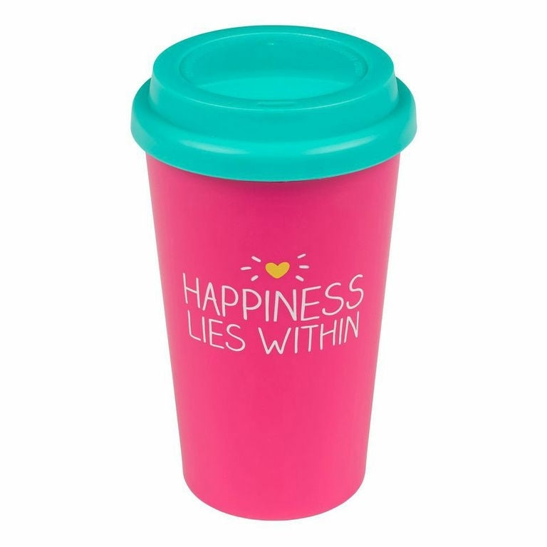 Happy Jackson Travel Mug - Happiness Lies Within