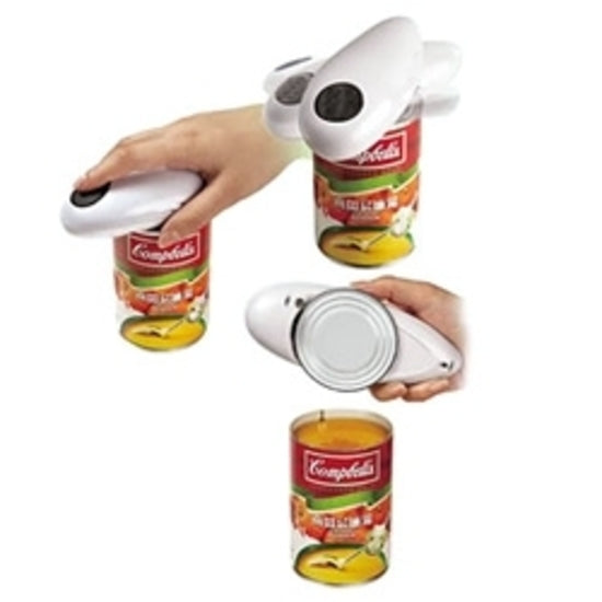 Touch and Go Can Opener - White / Black