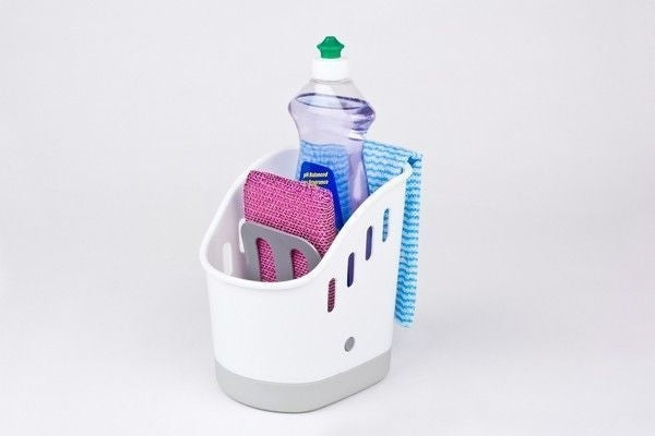 Sink Tidy Organiser - White & Grey