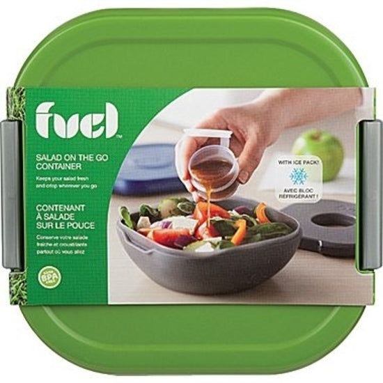 Fuel Salad On The Go Container with Ice Pack