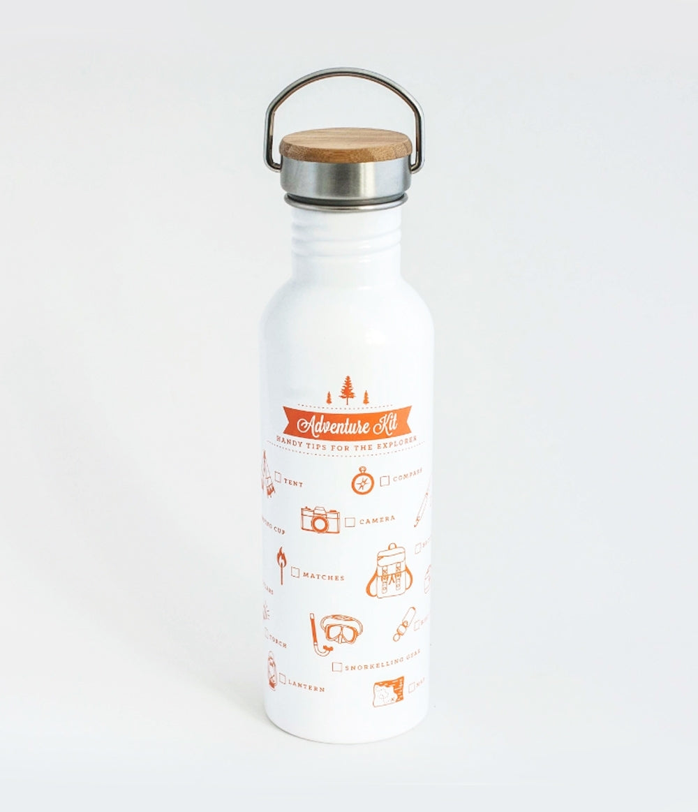 TMOD Adventure Stainless Steel Water Bottle - Camping Checklist