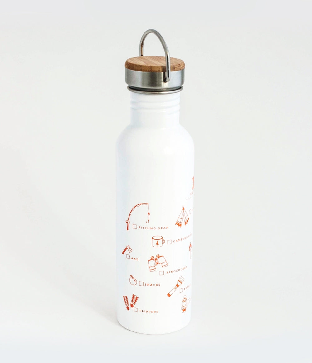 TMOD Adventure Stainless Steel Water Bottle - Camping Checklist