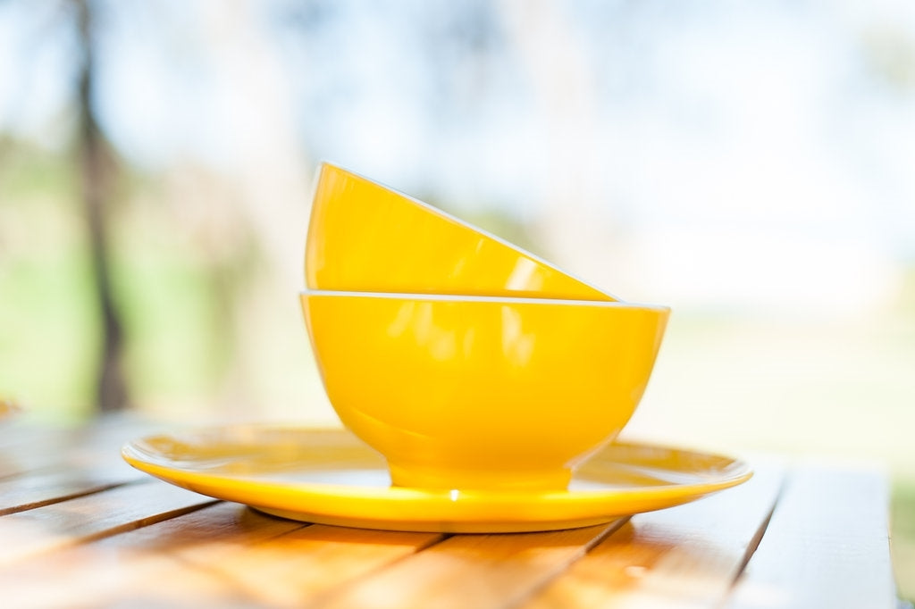 JAB Design Gelato Melamine Cereal Bowl 15cm - Yellow