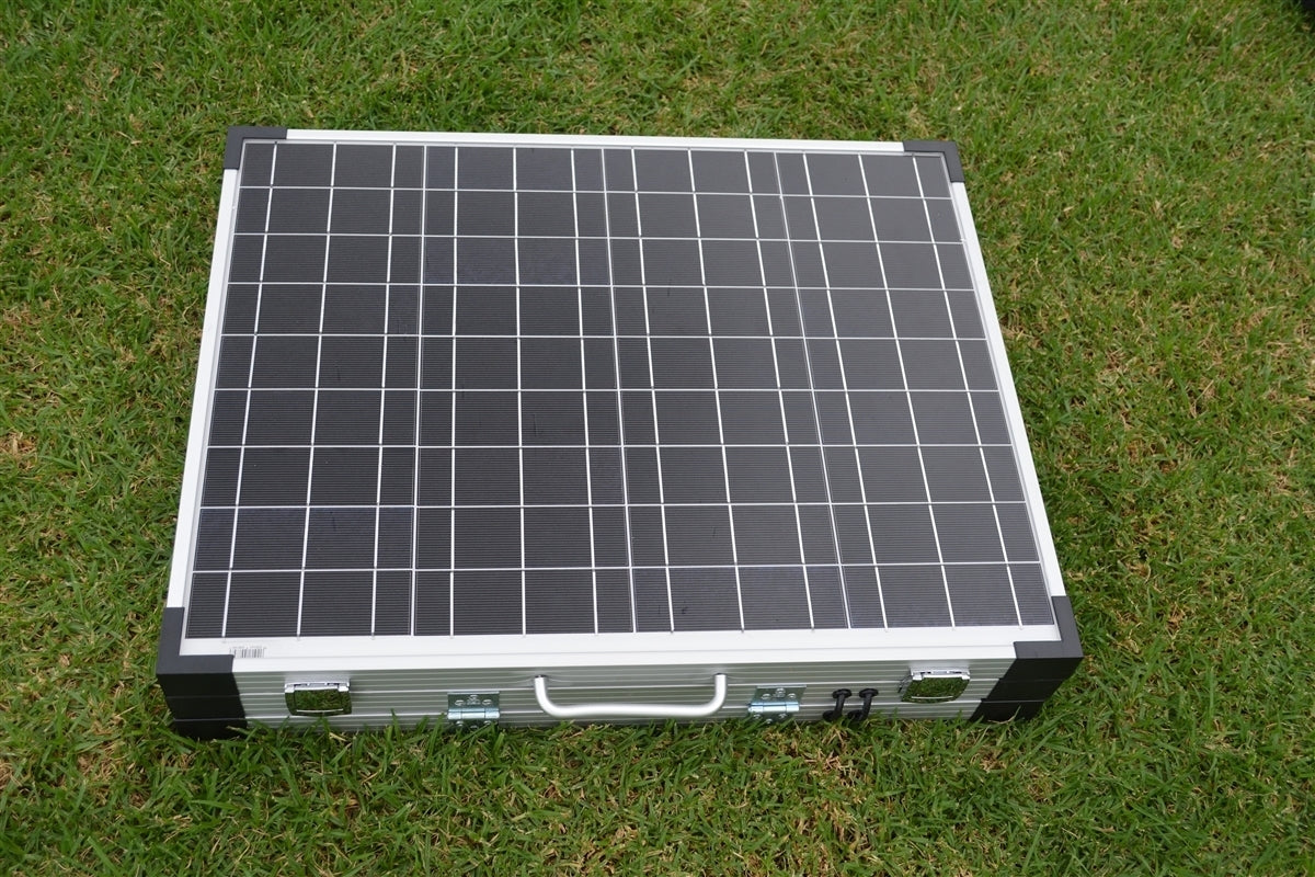 195W 12V Portable Solar Panel with Kyocera Cells (TRIFOLD)