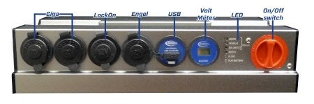 BAINTECH PowerTop Battery Box - 33(L) x 17.5(W) x 27.5(H)cm