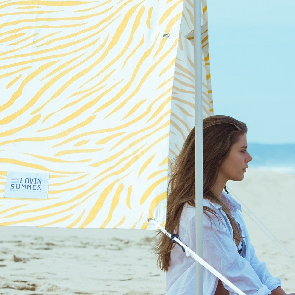 Canvas Beach Shade - Biarritz