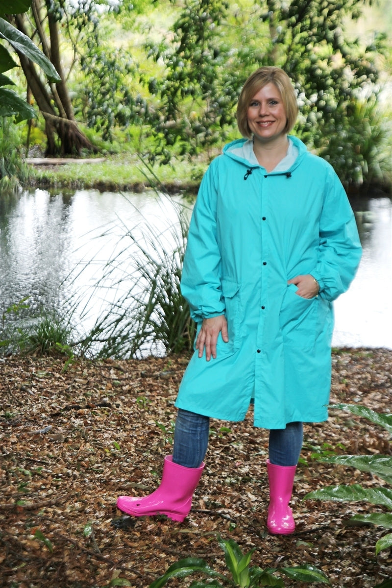 Adults Compact Raincoat - Red