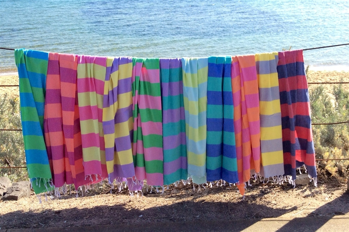 Knotty Suberbrights Turkish Towel - SPLENDOUR