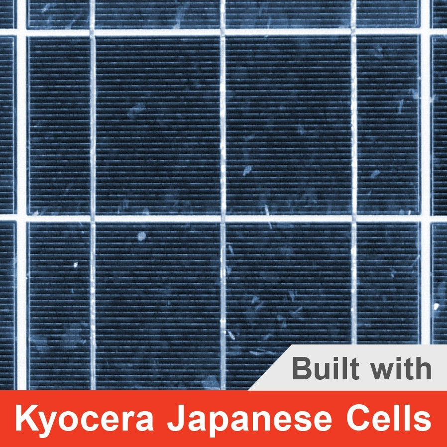 155W Fixed Solar Panel with Kyocera Japanese Cells