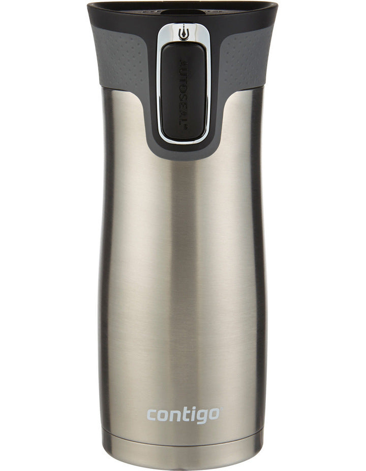 Contigo Westloop 2.0 Autoseal Travel Mug 470ML - Silver