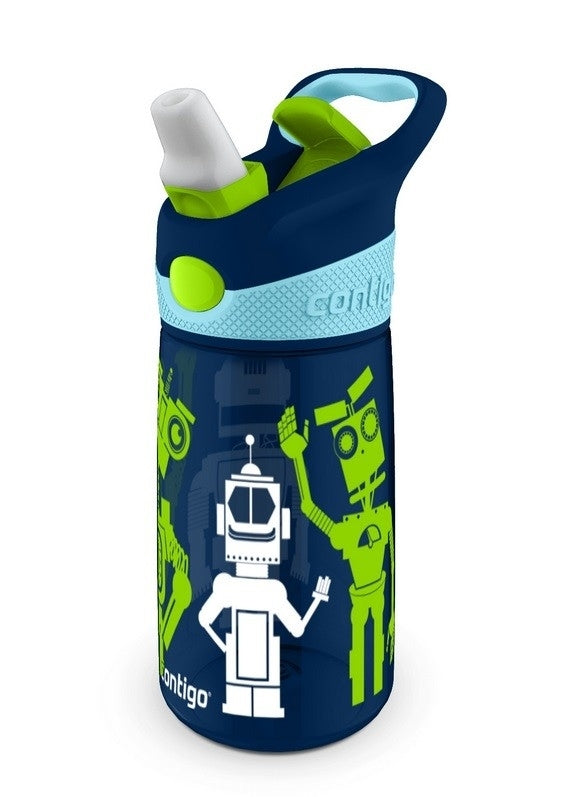 Contigo Kids Autospout Striker Water Bottle - Robot