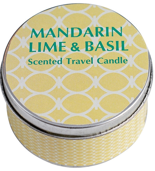 Envirotrend Scented Travel Candle - Mandarin, Lime & Basil
