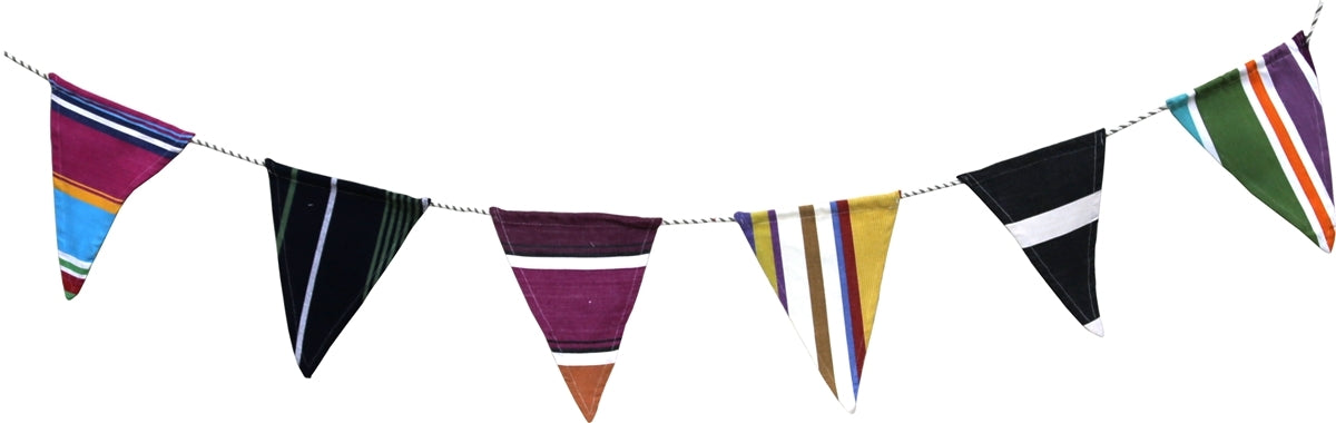 Cotton Canvas Bunting - Stripes