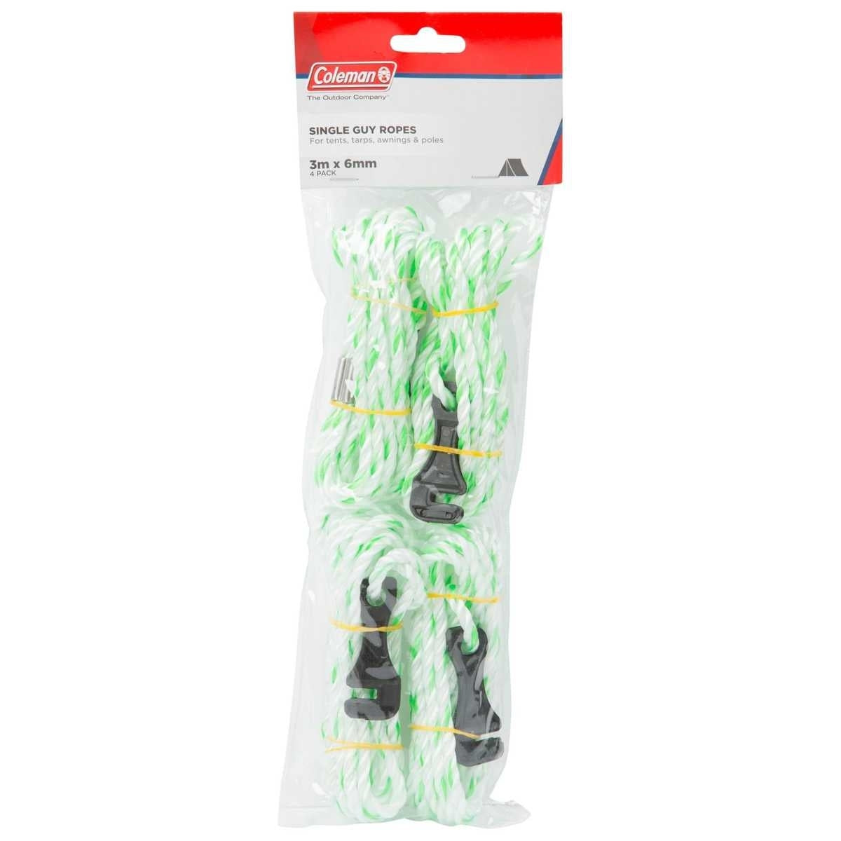Coleman Rope Single Guy Rope (4 pack)