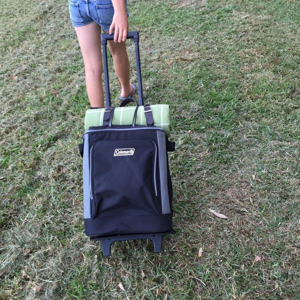 Coleman Soft Cooler Bag Wheeled Trolley - 42 Can