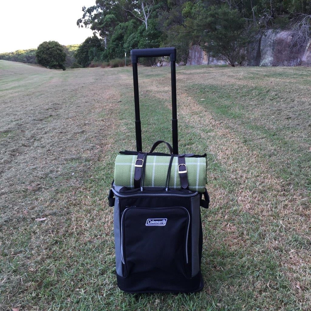 Coleman Soft Cooler Bag Wheeled Trolley - 42 Can