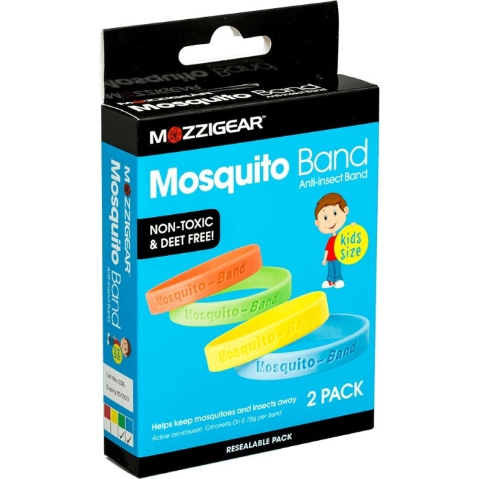 Mozzigear Kids Mosquito Bands 2 wrist band pack