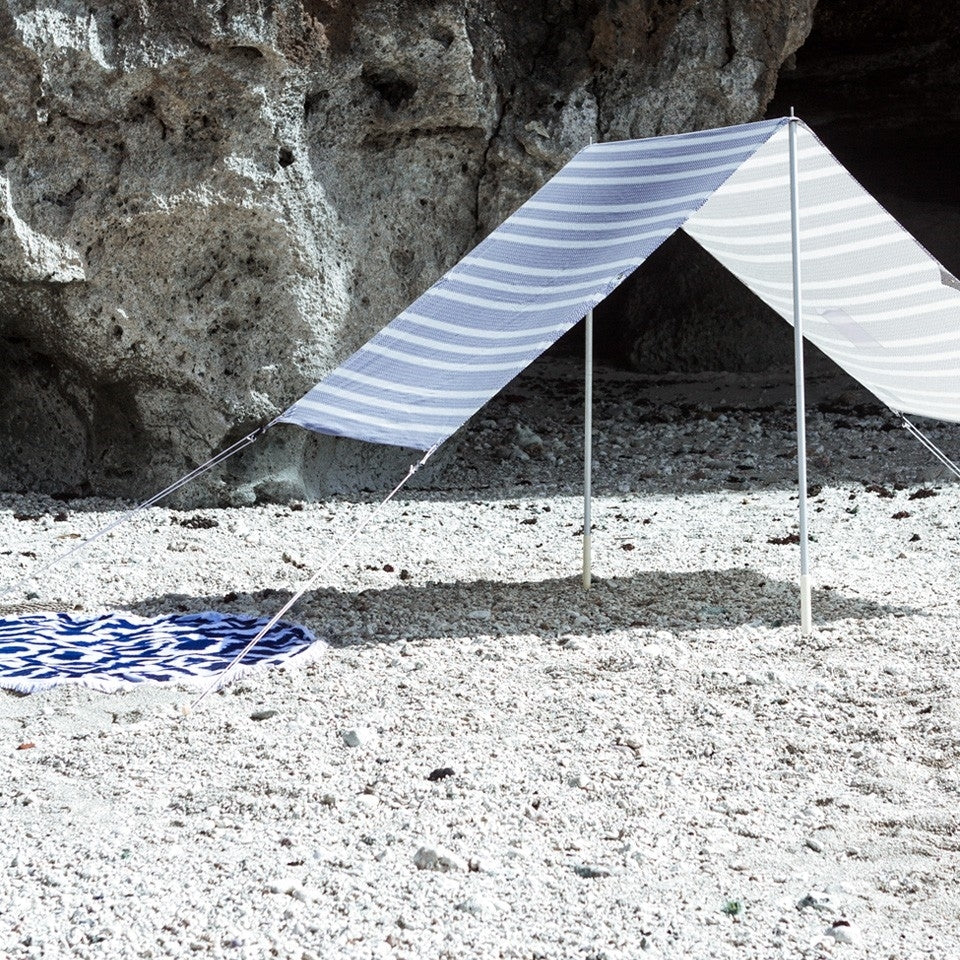 Canvas Beach Shade - Santorini