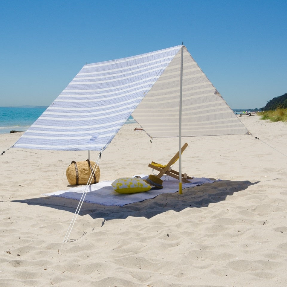 Canvas Beach Shade - Santorini