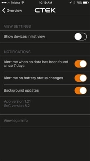 CTEK Battery Sense