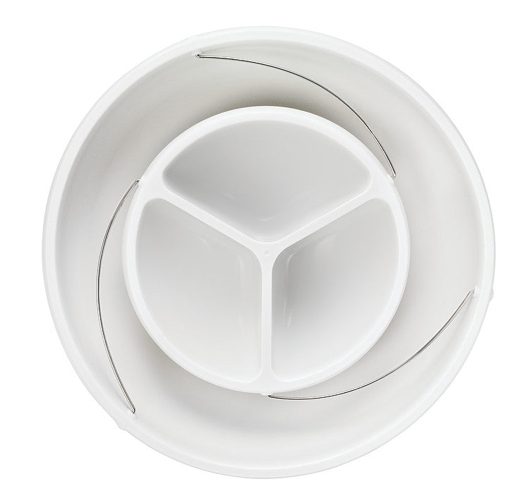 Fozzils Twist Fold 2 Tier Party Bowl