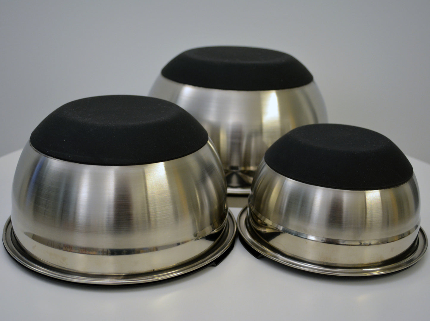D Line Stainless Steel Mixing Bowl Set 3 piece Non Slip