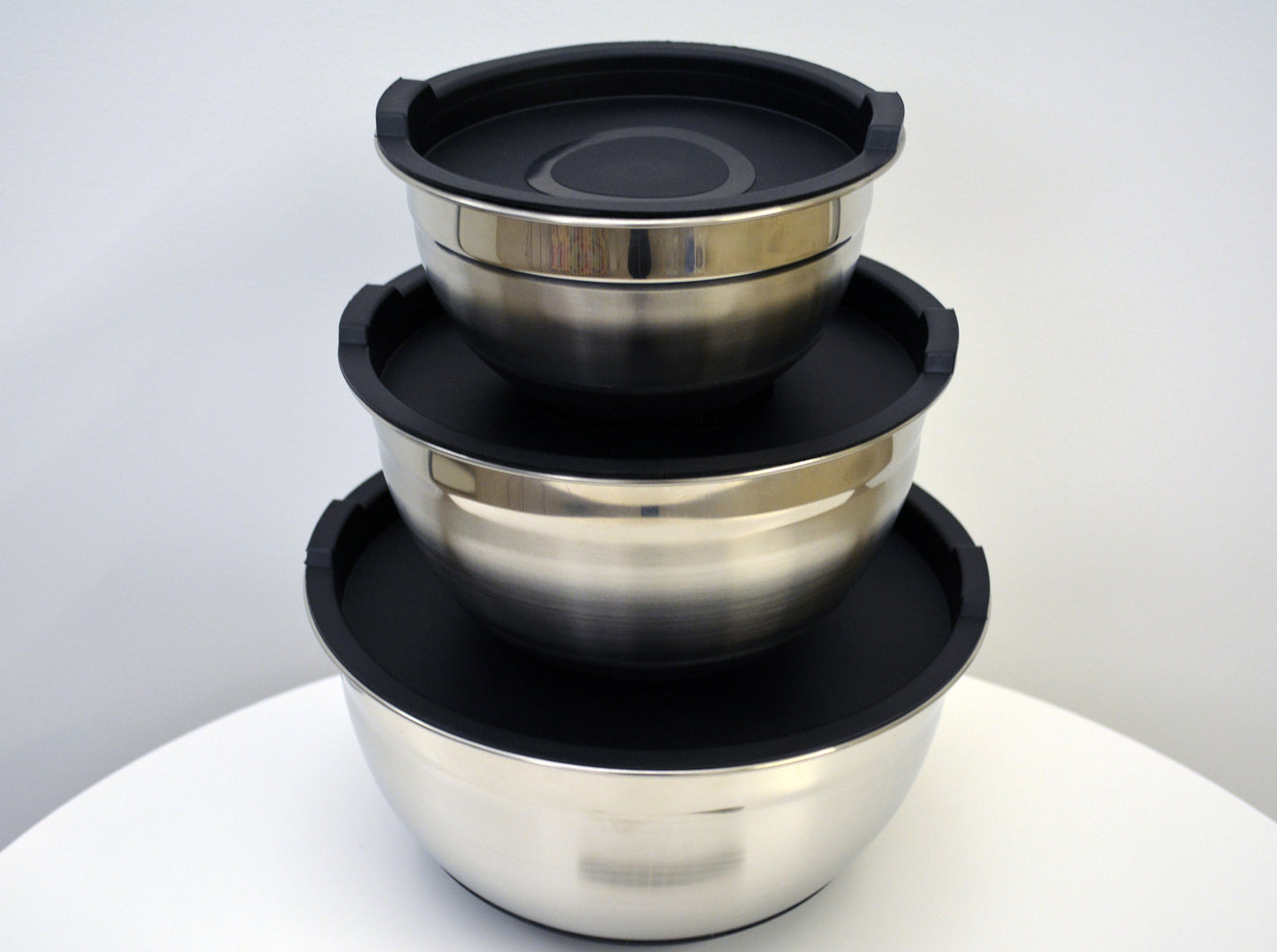 D Line Stainless Steel Mixing Bowl Set 3 piece Non Slip