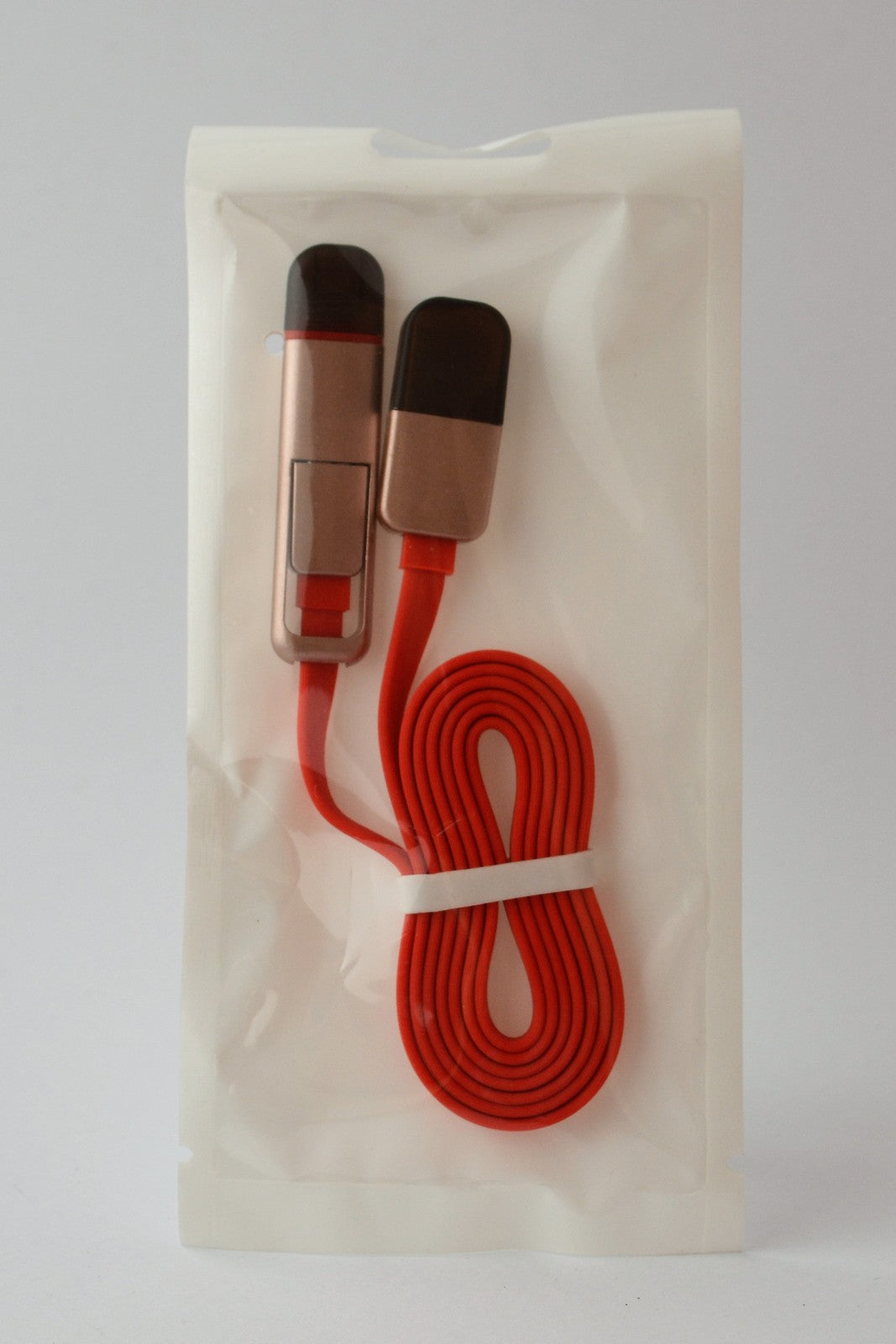 2 in 1 USB Charging Cable Micro USB & Lightning (Apple)