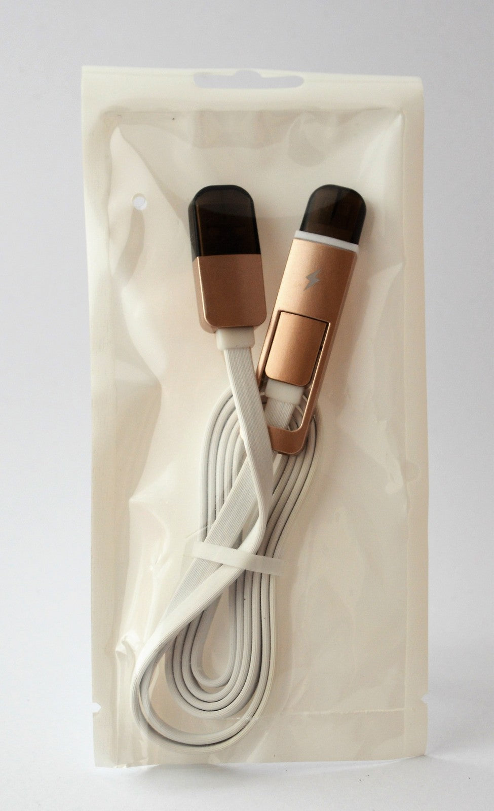 2 in 1 USB Charging Cable Micro USB & Lightning (Apple)