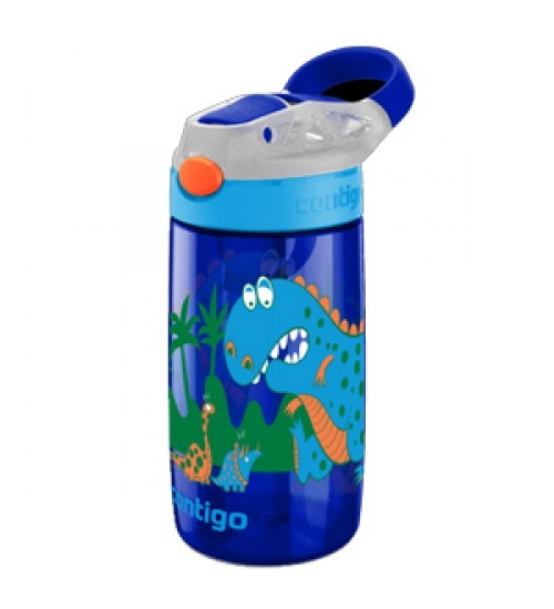 Contigo Kids Autospout Striker Water Bottle - Dinosaur