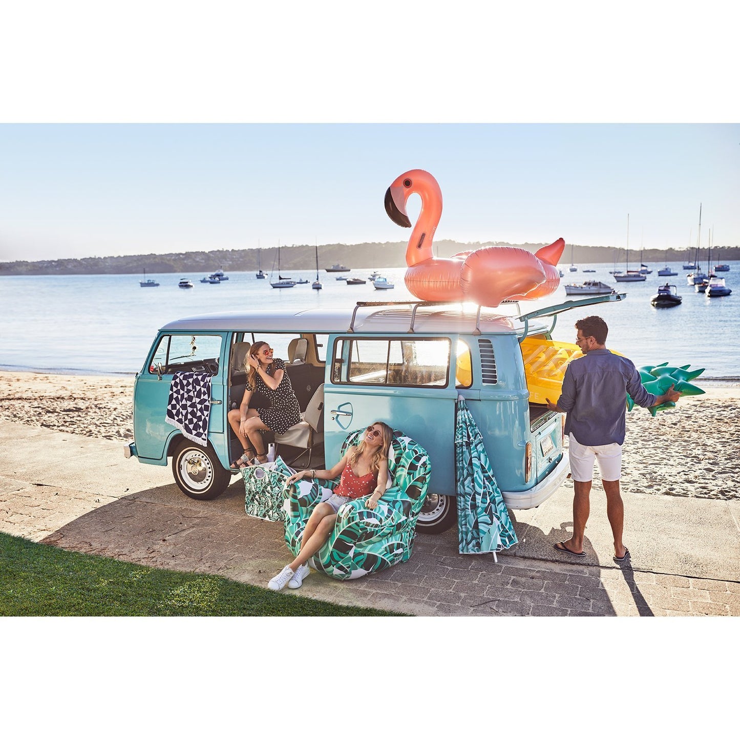 Sunnylife Carryall Beach Bag Banana Palm