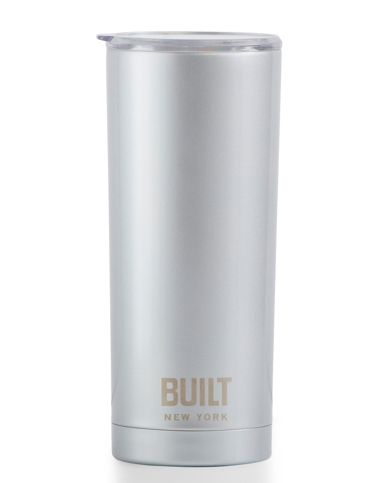 Built NY 20oz Double Walled Vacuum Insulated Tumbler (591ml) Silver
