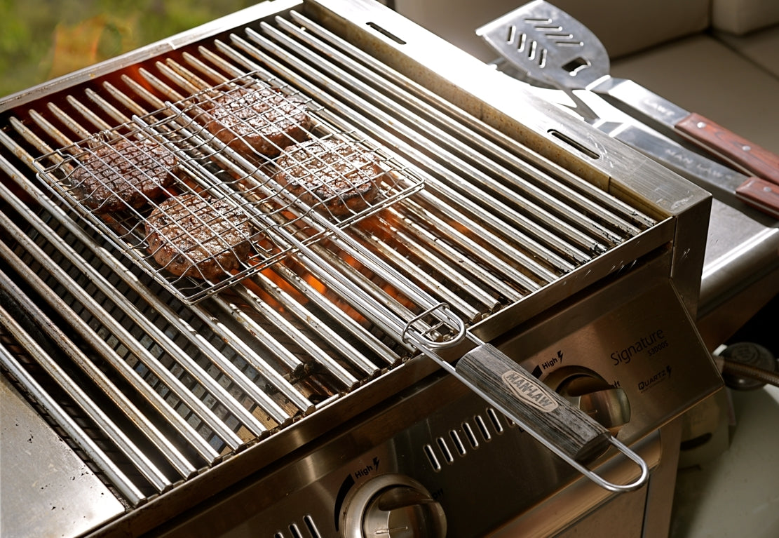 Man Law BBQ Hamburger Basket