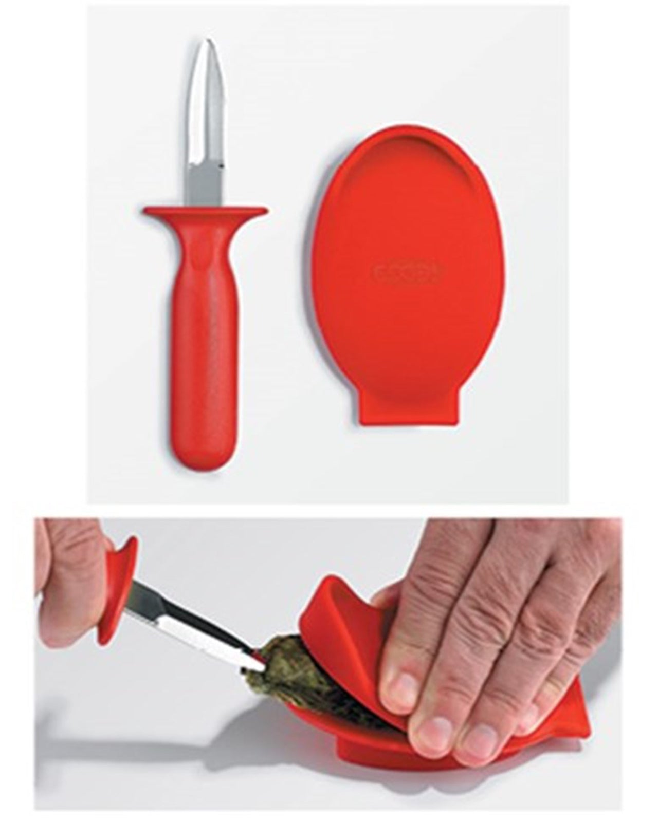 Edge Design 2 Piece Oyster Shucking Set