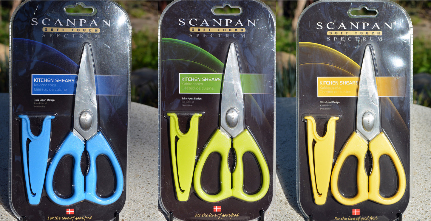 Scanpan Spectrum Cutlery Set 24 Piece & Kitchen Shears Bundle