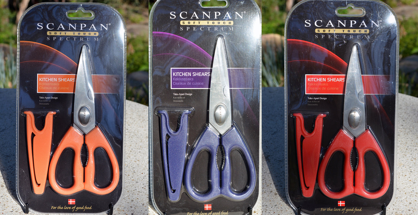 Scanpan Spectrum Cutlery Set 24 Piece & Kitchen Shears Bundle