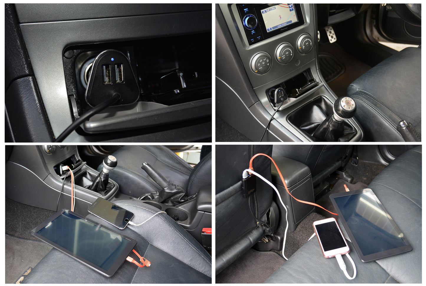 Ultra-fast USB Car Charger & Cable Bundle