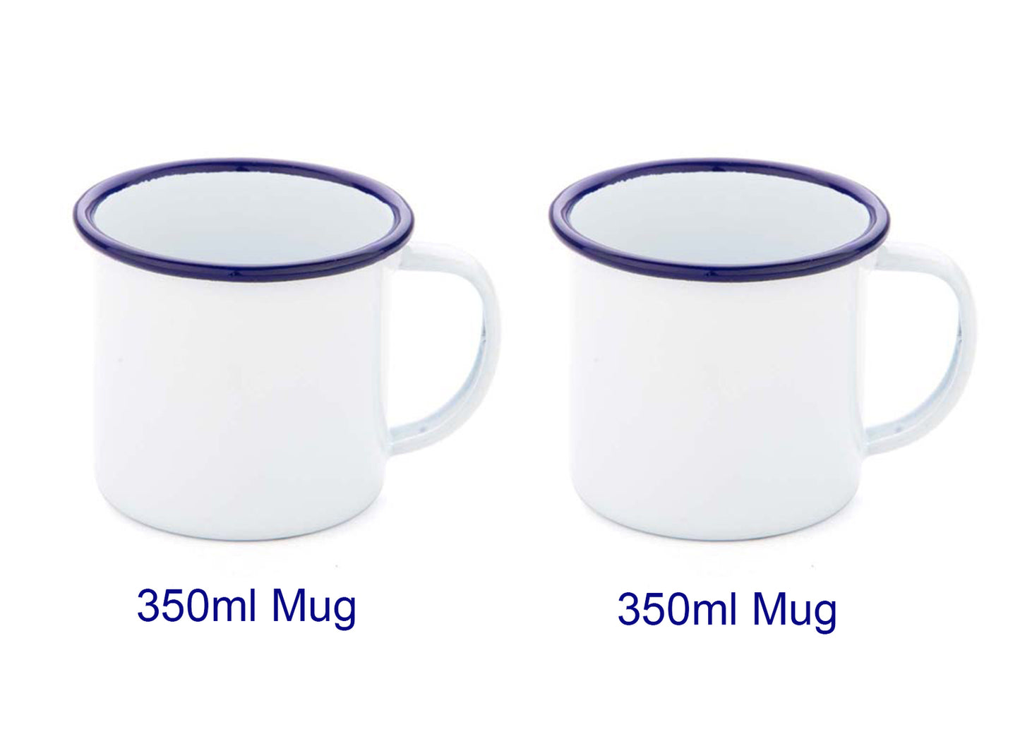 Falcon Enamel 1.5L Kettle with 2 x 350ml Mugs