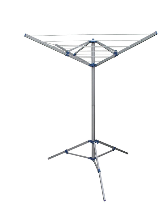 Mannagum 4 Arm Portable Clothesline with screw in pegs