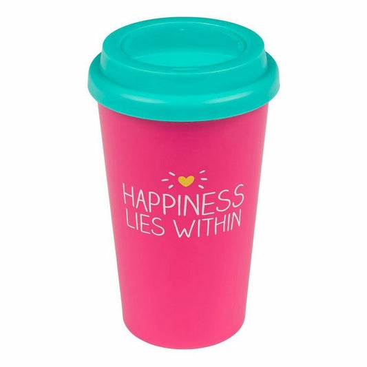 Happy Jackson Travel Mug - Happiness Lies Within