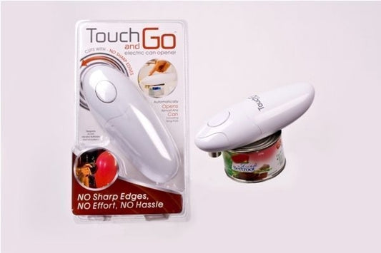 Touch and Go Can Opener - White / Black
