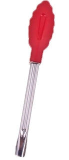 Mini Tongs Stainless Steel with Nylon Head - Red (18cm)