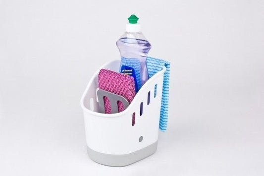 Sink Tidy Organiser  - White & Grey