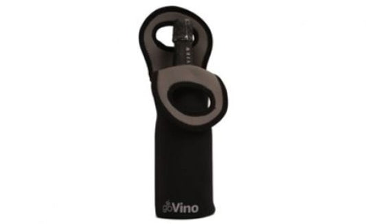Go Vino Single Bottle Bag - Black